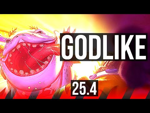 TAHM KENCH vs RENEKTON (TOP) | 1100+ games, Godlike, 11/4/11 | KR Master | 25.4