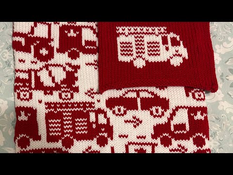 Knitting Parts Of A Pattern With The Brother KH-270 - Via PPD110/120 & Motif Knitting
