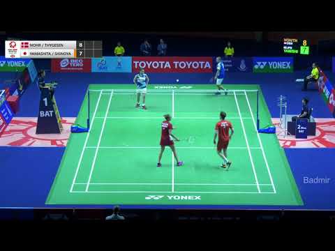 court 1 | XD-R16 | NOHR / THYGESEN vs YAMASHITA / SHINOYA