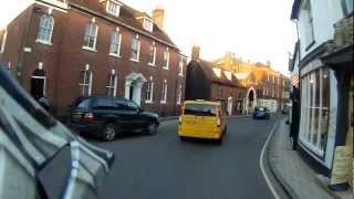 preview picture of video 'A Ride Through Wimborne Minster, Dorset'