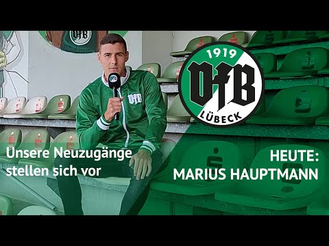 Unsere Neuzugänge stellen sich vor ... Marius Hauptmann