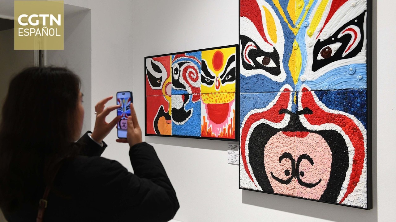 Inauguran exposición de Caligrafía y Pintura Infantil del Patrimonio Cultural Inmaterial