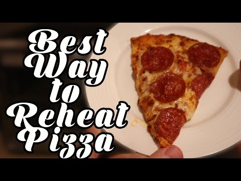 Best Way to Reheat Leftover Pizza in Toaster Oven (CRISPY CRUST)