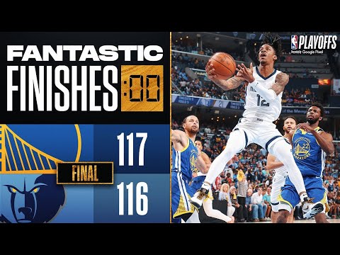 Final 2:19 WILD ENDING Warriors vs Grizzlies Game 1 🔥🔥
