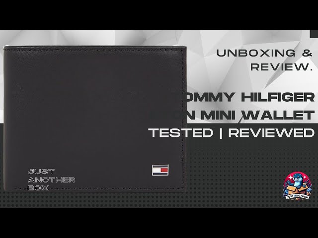 Vídeo relacionado con Tommy Hiliger, ETON MINI CC WALLET - Cartera, unisex, color black, talla OS