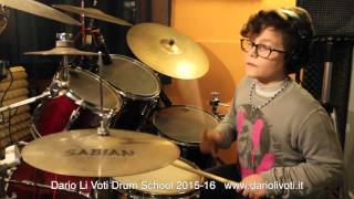 Pietro Pipitone plays Every Breath You Take - Dario Li Voti Drum School 2015-16