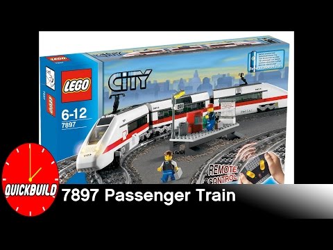 LEGO City Trains 7897 Passenger Train - Quick Build and Review
