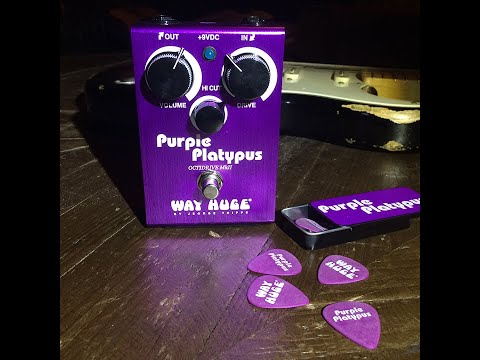 Dunlop Way Huge WHE800 - Purple Platypus MKII Octidrive Pedal image 5