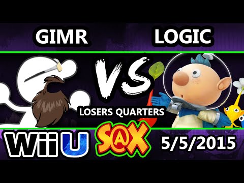 S@X - VGBC | GimR (GaW, Falcon) Vs. VGBC | Logic (Olimar) SSB4 LQ - Smash Wii U - Smash 4