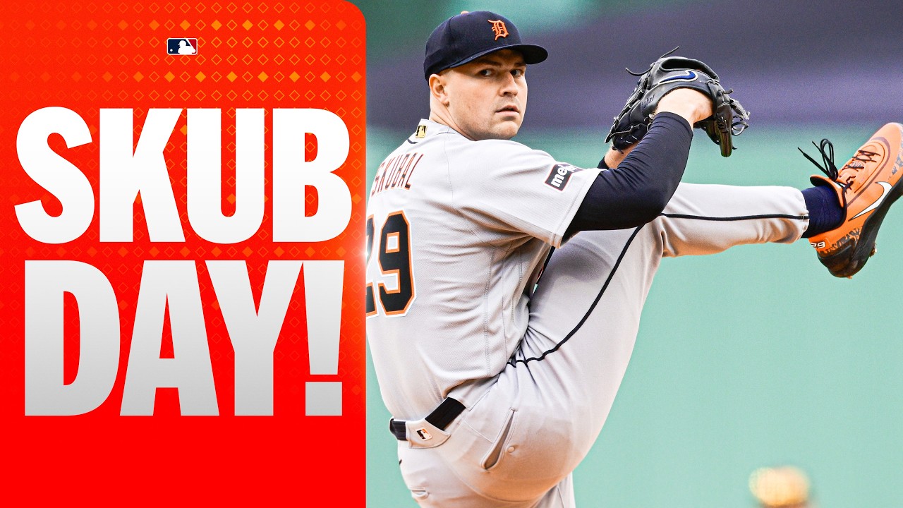 SKUB DAY! ALL 10 STRIKEOUTS from Tigers ace Tarik Skubal 🔥 | MLB Highlights