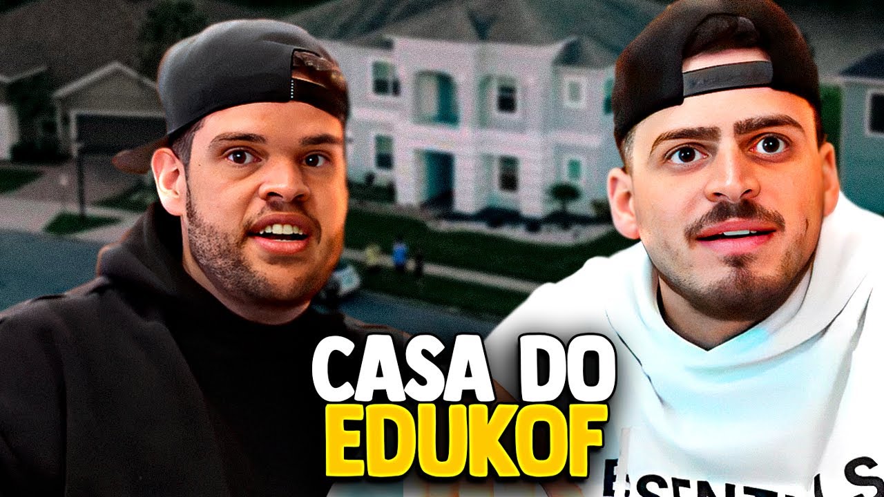 EDUKOF MOSTROU SUA CASA PARA JON VLOGS