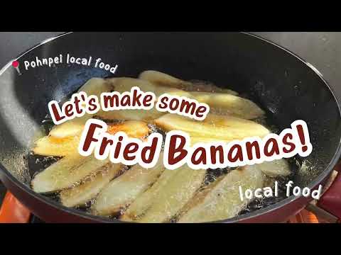 FSM📍Pohnpei fried banana | uht pirain