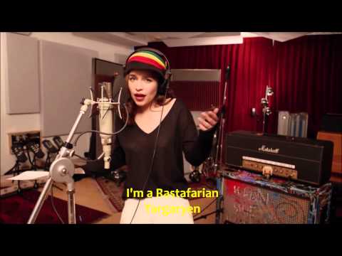 Emilia Clarke - "Rastafarian Targaryen" - Lyrics - Coldplay's "Game of Thrones: The Musical"