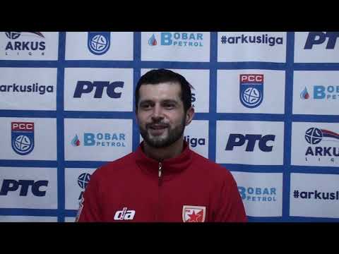 ARKUS liga / Najava 18. kola / Miloš Božović MRK Crvena Zvezda