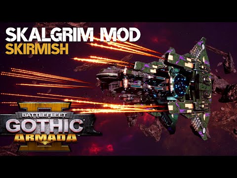 5x Tau Victorious Ethereal Titan | Skalgrim Mod Skirmish | Battlefleet Gothic: Armada 2
