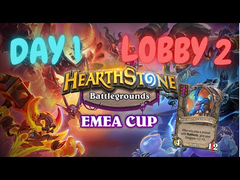 EMEA BATTLEGROUNDS CUP. DAY 1. LOBBY 2.
