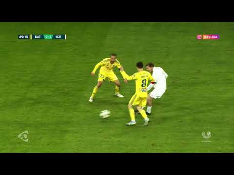 Беларусбанк - Вышэйшая лiга. БАТЭ - Іслач. Гол Янсанэ