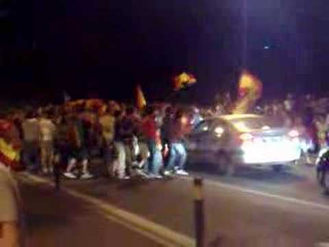 CELEBRACION TITULO Eurocopa 2008, Getxo Pais Vasco