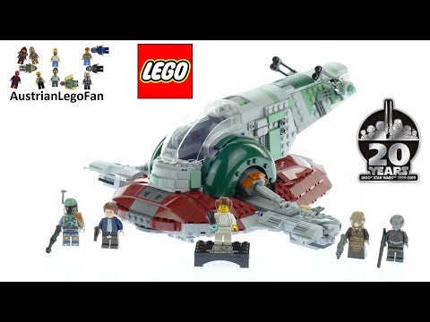 Vidéo LEGO Star Wars 75243 : Slave I – Édition 20ème anniversaire