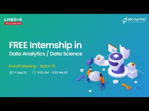 Free Data Analytics Data Science Internship | Batch 16 | 360DigiTMG