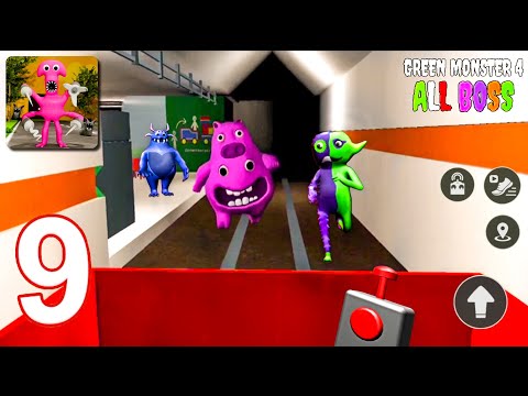 Green Monster 4 All Boss - Gameplay Walkthrough Part 9 - Full Game (Android, iOS)