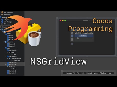 Cocoa Programming L72 - NSGridView
