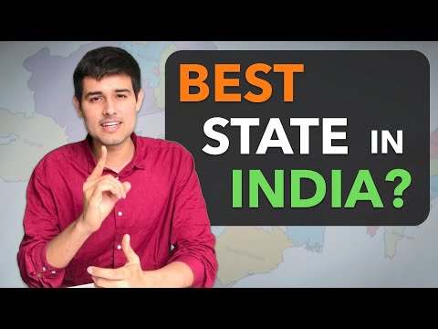 Which is the Best State in India? | Dhruv Rathee Analysis on Economy, Environment, Development Video