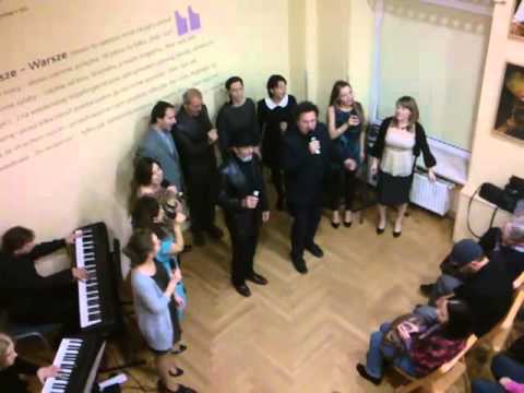 Chanukowy występ aktorów Teatru Żydowskiego, cz.3