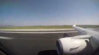 preview picture of video 'Flying into and out of Pisa Airport'