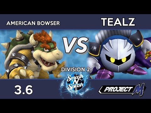 Tealz (MK) vs American Bowser (Bowser) - Smash 'N' Splash 5 Division 2
