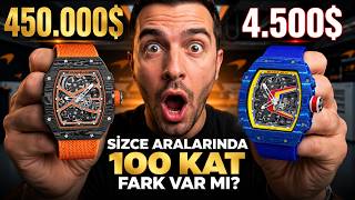 Richard Mille RM 67-02 Super Clone İncelemesi | 450.000$ vs 4.500$ — Gerçekten 1
