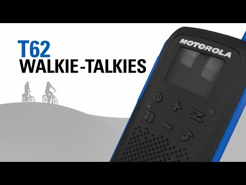 Radijo stotelė - racija  Motorola T62 MOTO62B video