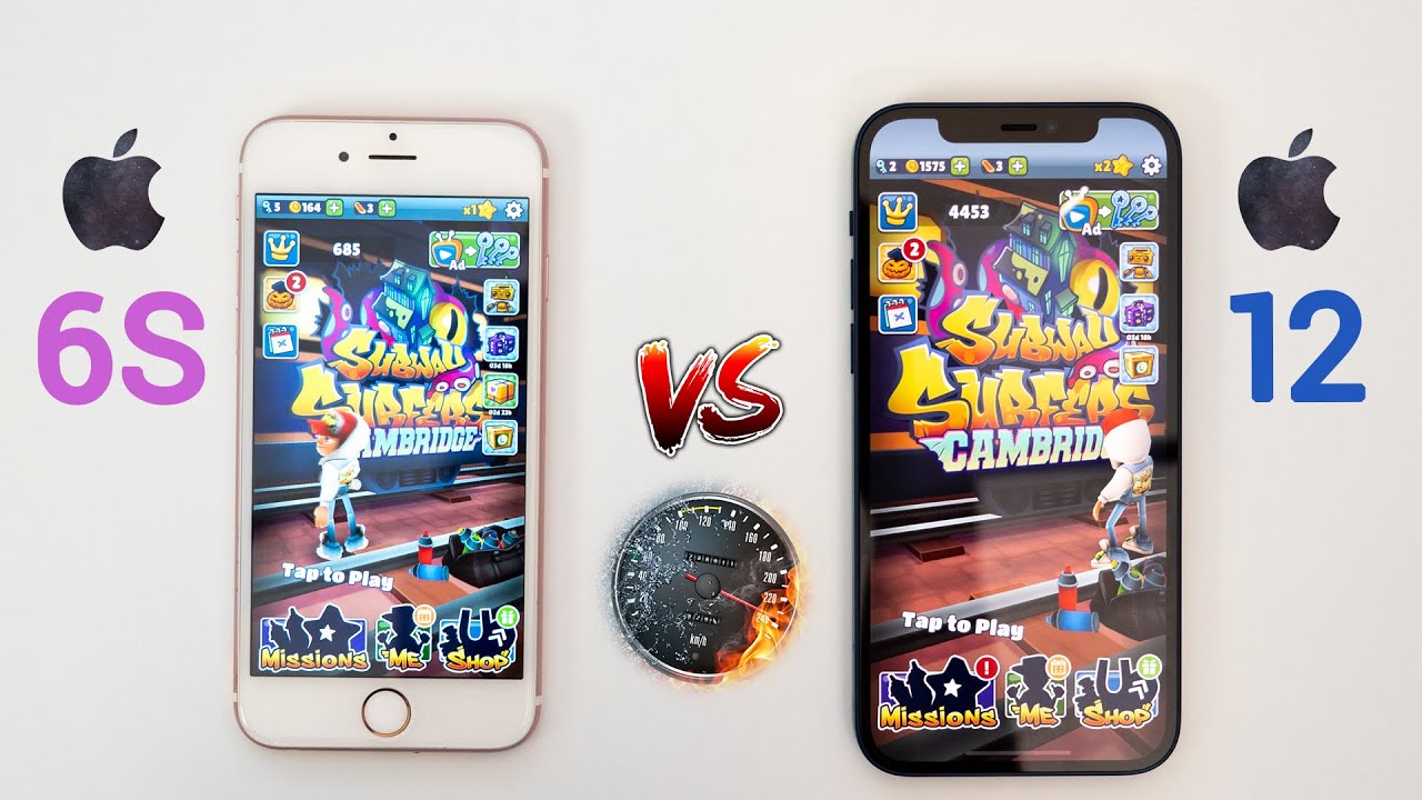 iPhone 12 vs iPhone 6S SPEED Test - A 5 Year Improvement!