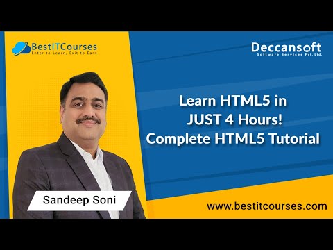 Learn HTML5 in JUST 4 Hours! Complete HTML5 Tutorial