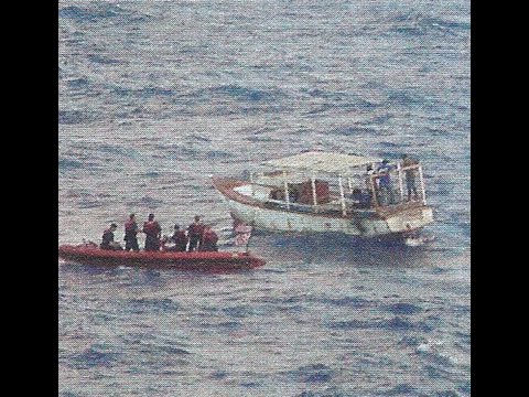 USCGC DEPENDABLE $10 MILLION MARIJUANA SEIZURE BUST M/V EL CONQUISTADOR 2004 OFF PUERTO RICO DOM REP