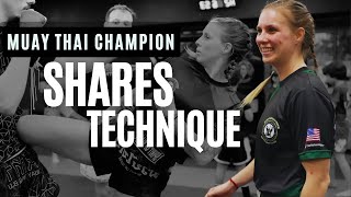 Muay Thai Champion Reveals Technique to Level Up Your Training
