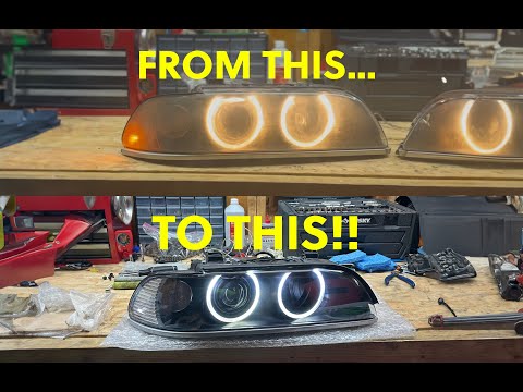 E39 Headlight Build! Revamp & Refresh!