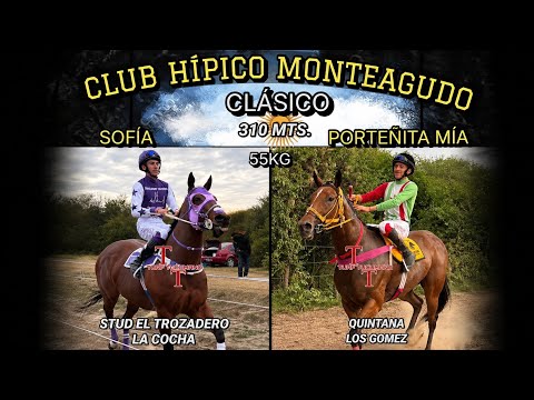 SOFIA VS PORTEÑITA MIA - 02/08/26 - Hípico Monteagudo