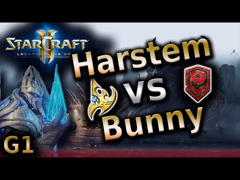 Starcraft 2 - Harstem vs Bunny - PvT G1 - LoTV - HomeStory Cup XII