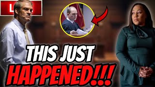 DA Fani Willis FREAKS OUT After She Gets REMOVED & INVESTIGATED By Jim Jordan LIVE On-Air