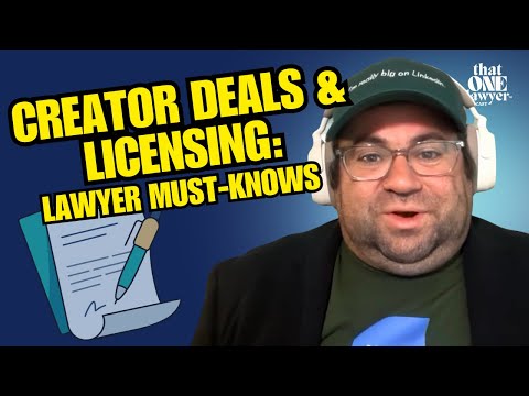 How to Negotiate Creator Contracts & Licensing Deals | Lawyer Advice with Frank Poe