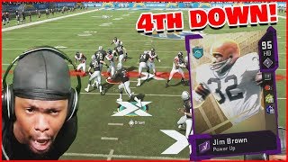 Jim Brown Activates WRECKING BALL With The Greatest Comeback On The Line! (Madden 20 Ultimate Team)