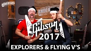 Video thumbnail for Gibson 2017 Flying V & Explorer Demo by Rob Chapman