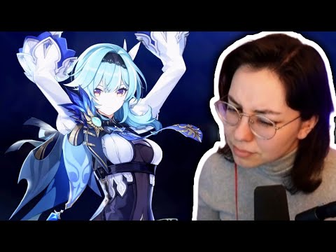 Eula can't dance?! - Reacting to "Eula: Flickering Candlelight"