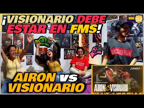 🔴Colombians react to Visionario vs Airon - Visionario must be in FMS! [FMS Colombia 2024]