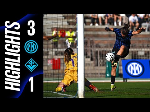 POLLI IN GOL ALLA SUA 100° PRESENZA | INTER-FIORENTINA 3-1 | WOMEN'S CUP | HIGHLIGHTS