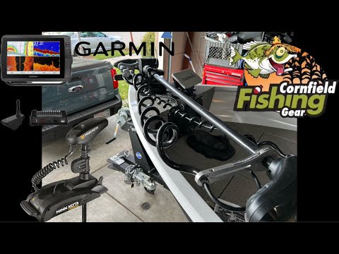 Mount for Minn Kota Terrova, Garmin Livescope Trolling Motor-Cornfield Fishing Gear