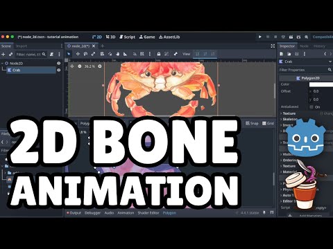 2D Bone Animations with the Godot Engine - Tutorial