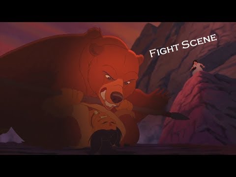 Brother Bear 2 - Fight Scene (HD)