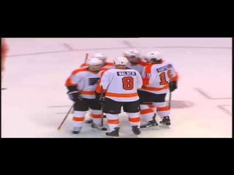 Jaromir Jagr's First Unoffcial Goal With Philadelphia Flyers